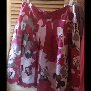 Silk Elie Tahari skirt